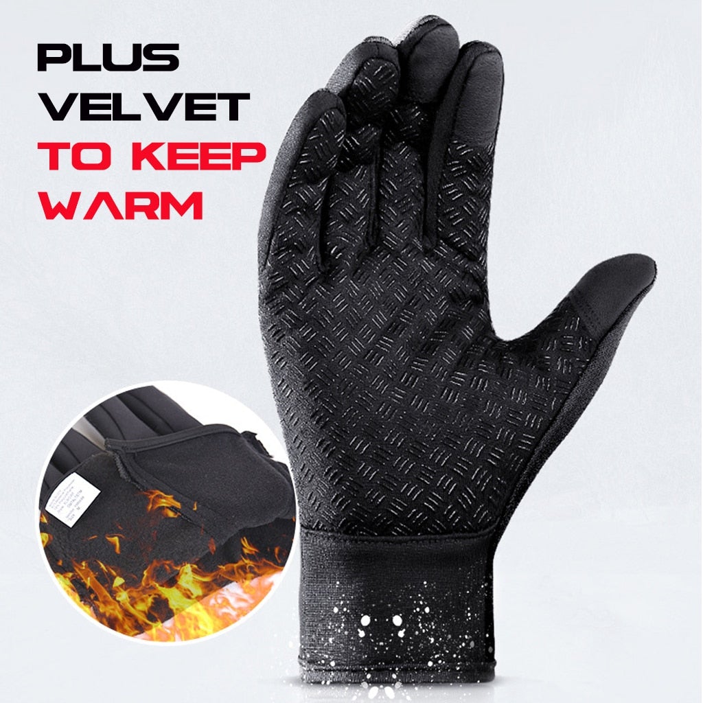 Thermal Gloves Cold Weather Sport Fit with Touchscreen Fingertips for Winter Activities