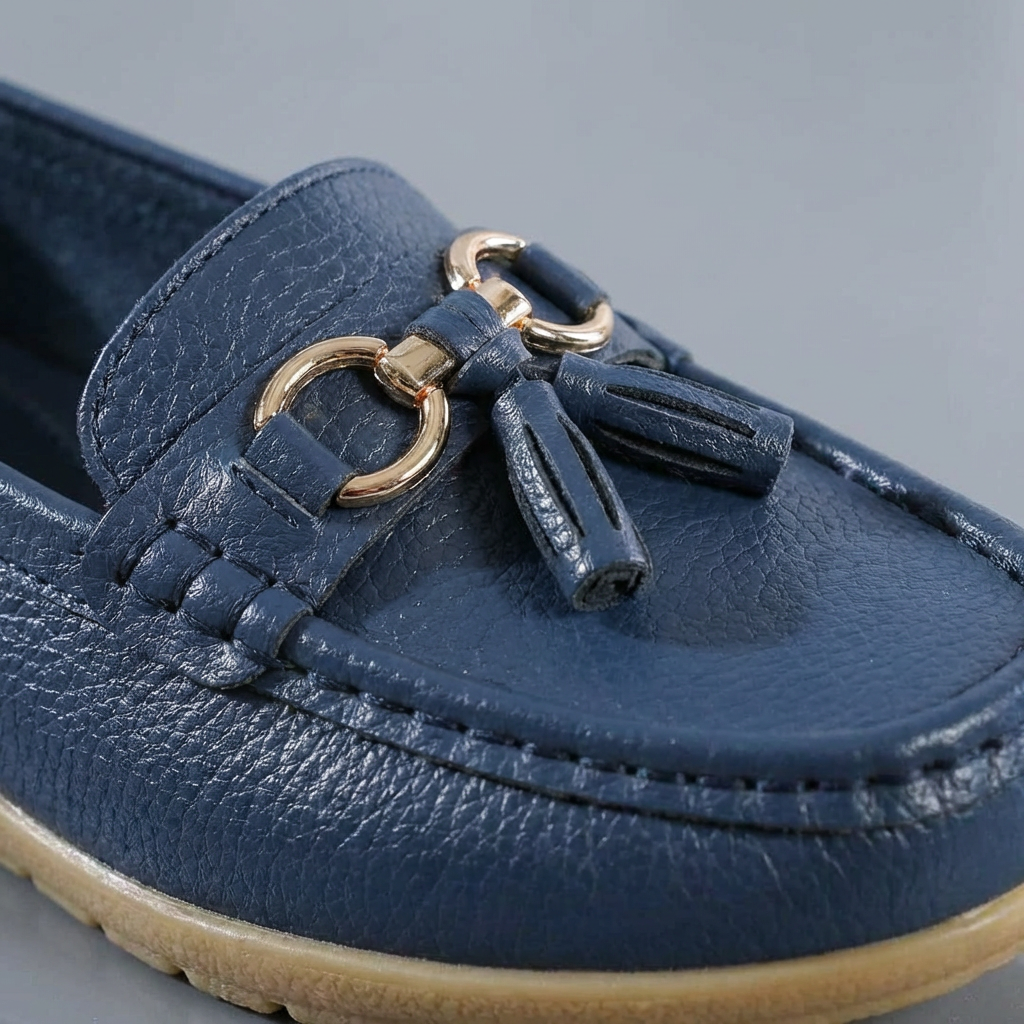 Orthopedic Loafers for Women in Breathable Leather with Ergonomic Insoles